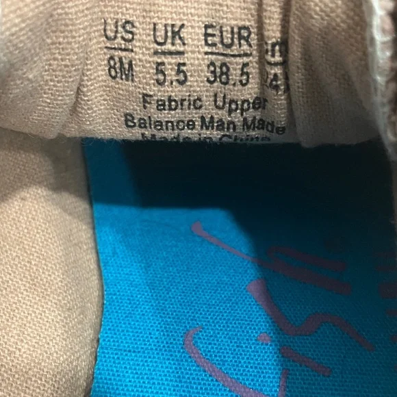 Blowfish Dusty Rose Canvas Sneakers, New with Tags, size 8 - Picture 6 of 9